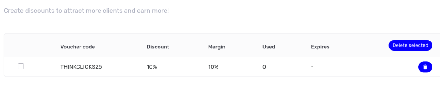 Affiliate commission spred