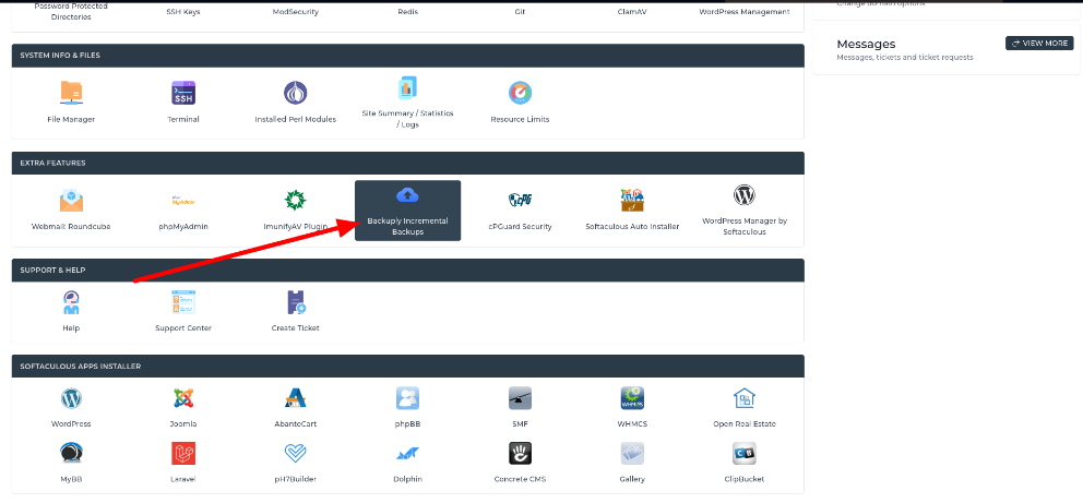 Backuply Incremental Backups